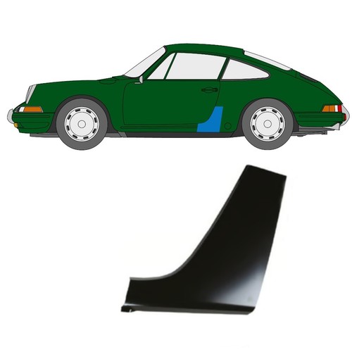 Rear wing repair panel - , for