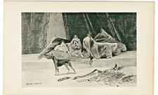 ENGLISH TOY YORKSHIRE TERRIER ANTIQUE 1897 DOG ART PRINT by Artist ARTHUR WARDLE