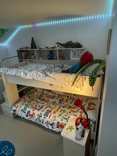 Bunk beds used - beds,
