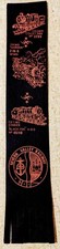 Severn Valley Railway 🚂 Black Vintage Faux Leather Bookmark VGC! A93