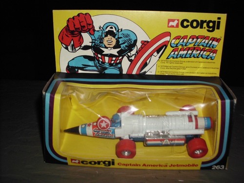 Vintage corgi captain america - corgi,