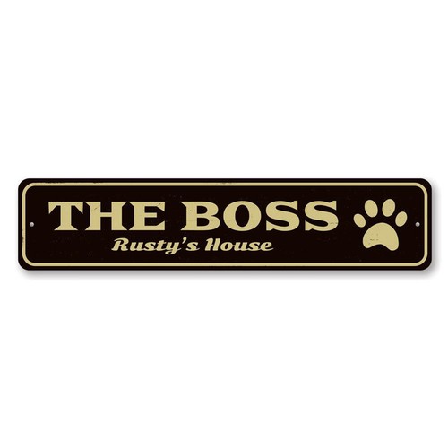 Personalized the boss pet - personalized, name
