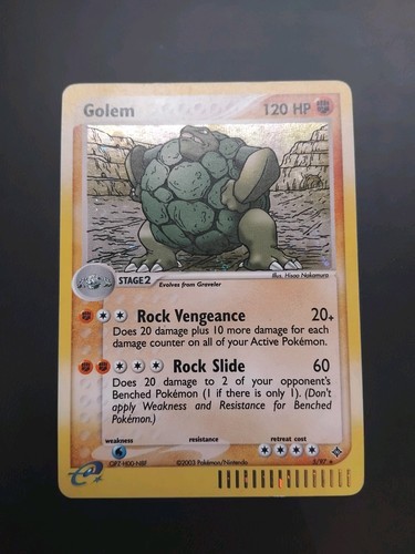 Very pokémon golem 97 ex - very,