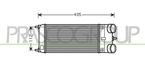 Fits peugeot 207 intercooler - fits,