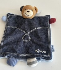 Kaloo Blue Denim Pocket Teddy