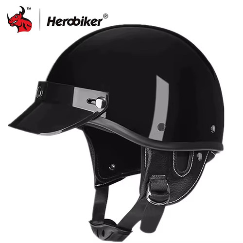 Motorcycle half helmet dot - motorcycle,