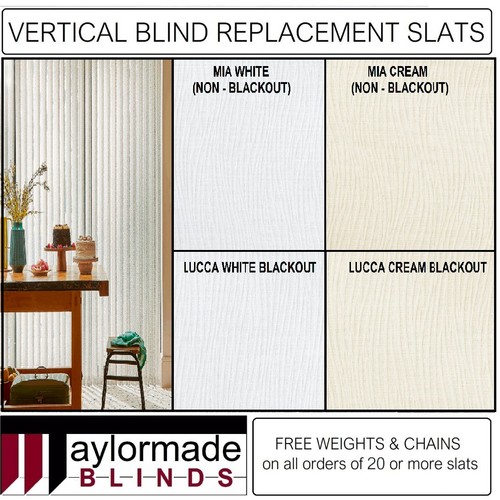 Replacement vertical blind - replacement,
