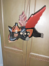 HANDMADE FLYING ELEPHANT WOODEN MOBILE