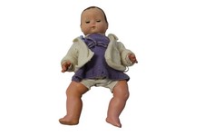 Vintage Rosebud Doll Hard Plastic Jointed