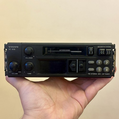 Vintage volvo 608 radio - vc,