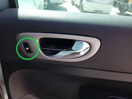 Rear window control panel - window,