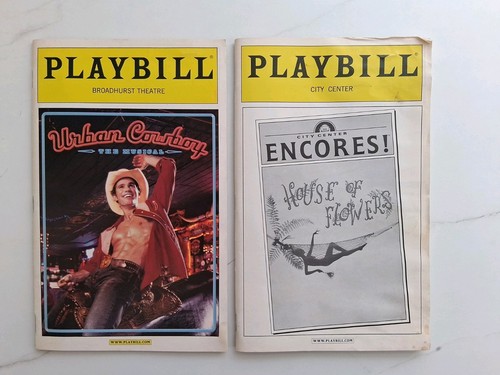 Rare playbill magazines - playbill,