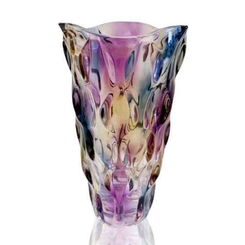 Colorful vase crystal - colorful,