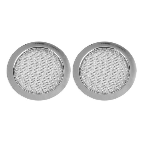 2pcs 6cm chrome resonator - 6cm,