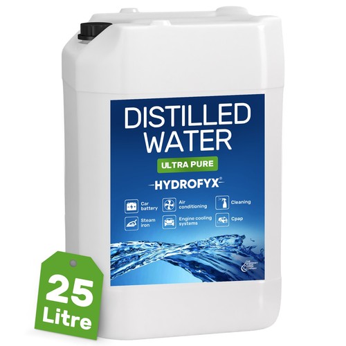 Hydrofyx distilled water ultra - water,