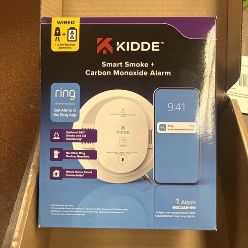 Kidde smart smoke and carbon - smart,