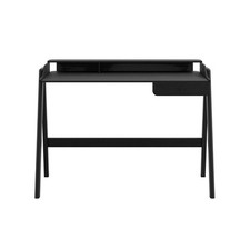 Lark Black Desk - Matte Finish
