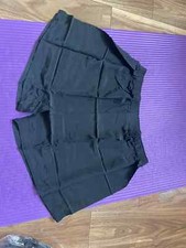 Rare, New, Never Worn Men's Black Pure Silk "Boxer Style" Shorts From China 