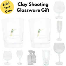 Clay Shooting Drinking Glasses