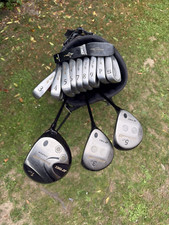 MENS RIGHT HANDED YONEX GOLF CLUBS IN A SUN MOUNTAIN STAND BAG. FREE POST