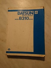 Datsun Sunny B310,Genuine workshop manual.Original dealer issue.Used cond.