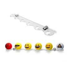 Golf Ball Display Shelf Bracket Wall Mount Signed Autographed Golf Ball Holder