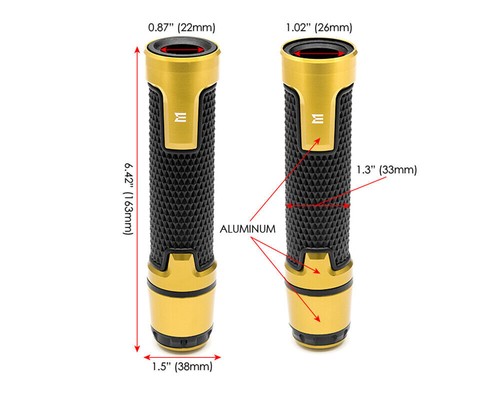 New motorbike handgrips bar - new, &