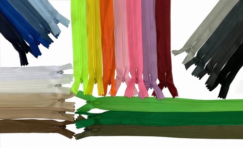 Invisible concealed zips 16 - concealed,