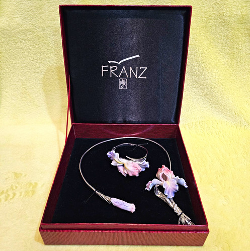 Franz floral porcelain jewelry - floral,
