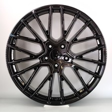 22" 811  black  alloy wheels