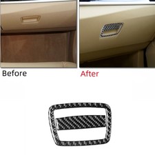 2Pcs Carbon Fiber Glove Box
