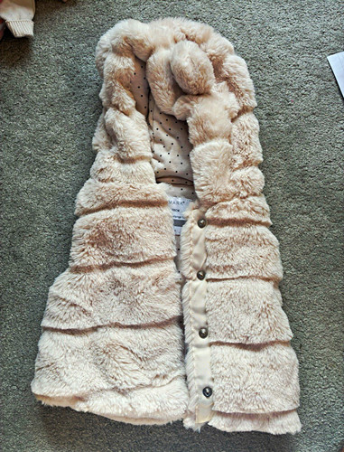 Primark beige faux - beige, hooded