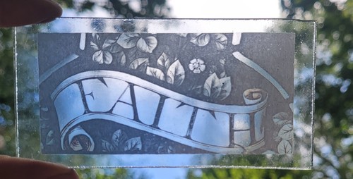 Stained glass faith - stained,