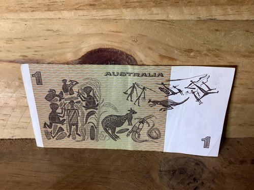 Australian one dollar - $1,