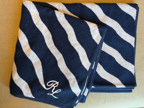 Ralph lauren beach towel - lauren, navy