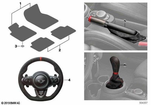 Mini genuine rear floor - mini, mats