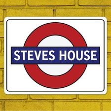 London Train Station Tube Sign