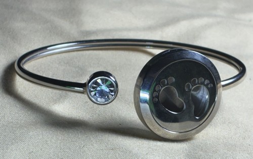 Baby footprints stainless - footprints,
