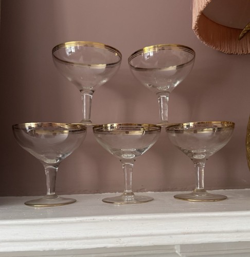 Set vintage gold - set, of