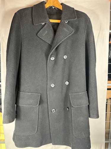 Limehaus pea coat mens - pea,
