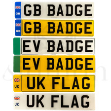 Premium 2D Number Plate | UK GB EV ENG SCO CYM | MOT Road Legal DVLA Compliant