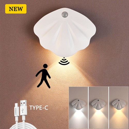 Shell led wall lamp motion - led,