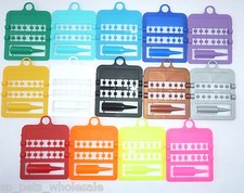 12 X SPLIT RINGS FOR CANARIES/FINCHES BUDGIES 2.5MM 3MM 4MM INCLUDES APPLICATOR