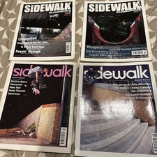 4 X Sidewalk Magazine Skateboard Mag 82 83 84 85 2003