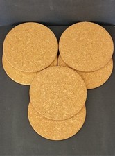 Vintage thick cork - cork, placemats
