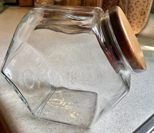 1970s glass hexagon - 1970s, candy