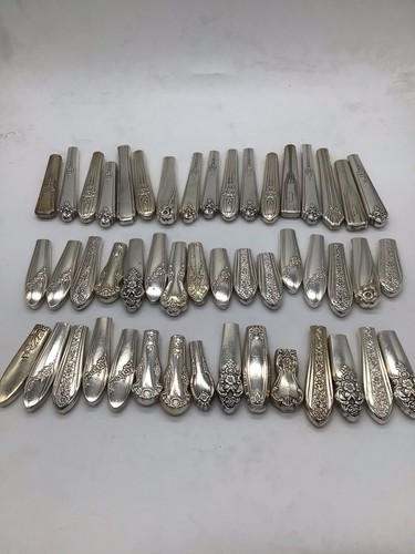 Silver plate vintage cut knife