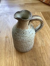 Studio Pottery Speckled 1/2 Pint Jug