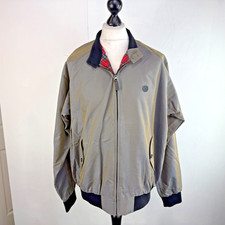 Ska & Soul Harrington Bomber Jacket Storm Grey Mens 3XL Reggae Skinhead Mod