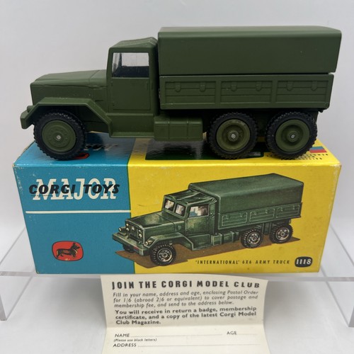 Corgi 1118 international 6x6 - international,